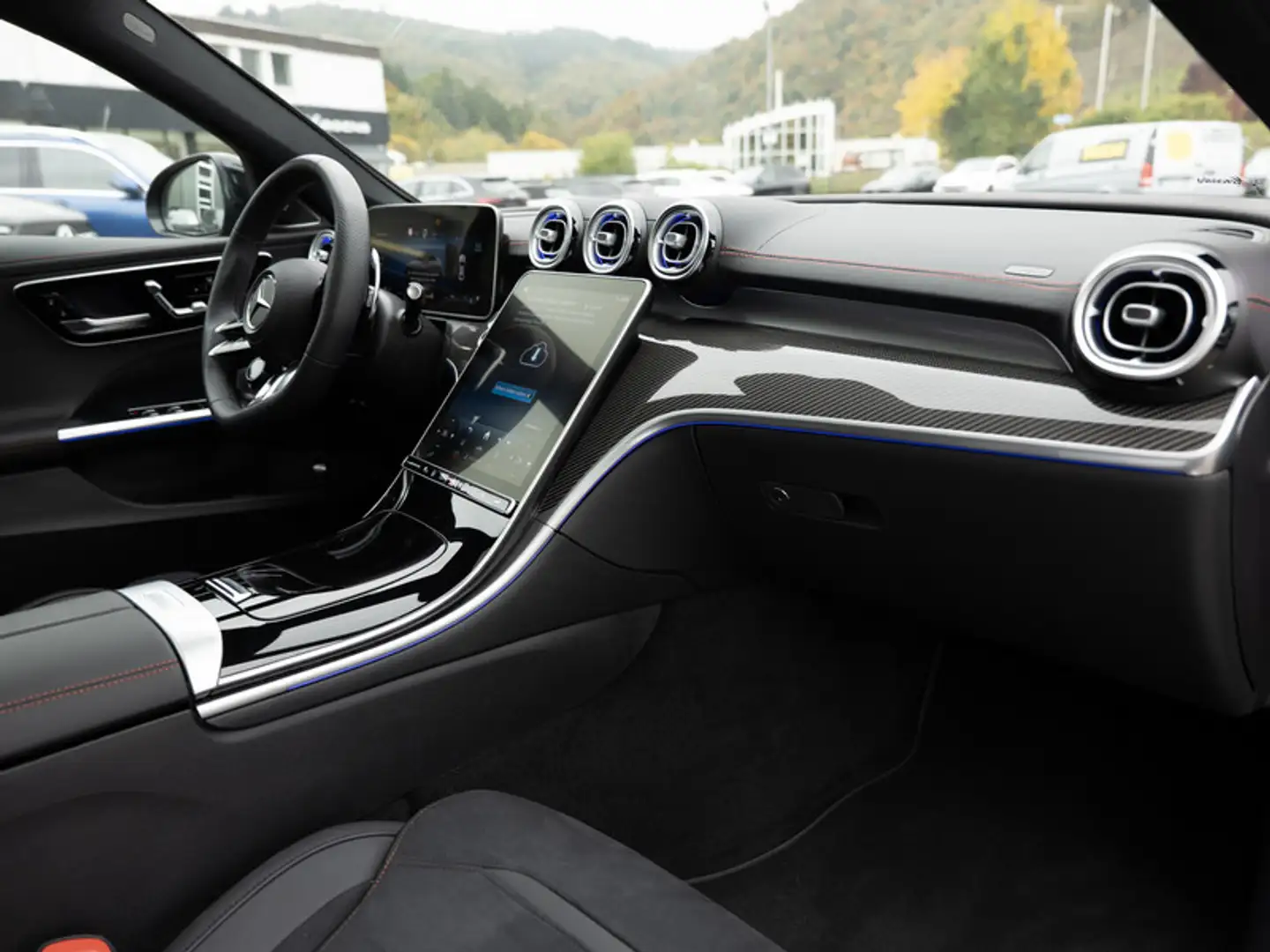 Mercedes-Benz C 43 AMG 4M Pano/Burm/Stdhz/Distr/Night/Memo/20" Чорний - 2