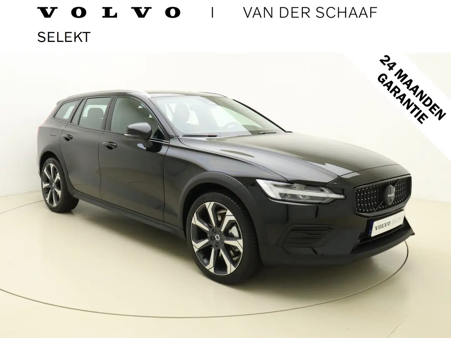 Volvo V60 Cross Country B5 264pk AWD Plus / NIEUW / DIRECT LEVERBAAR / 360 Zwart - 1