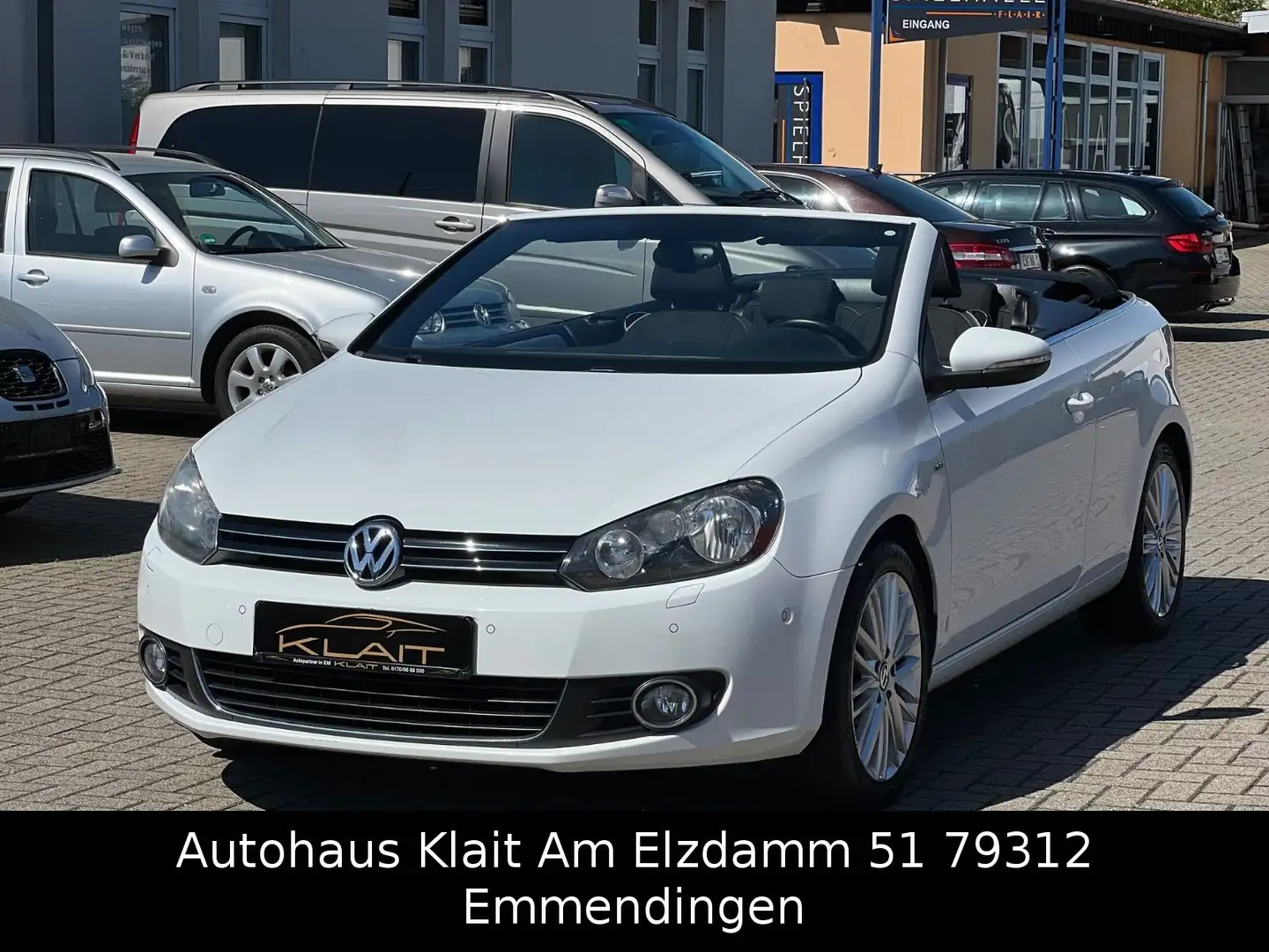 Volkswagen Golf VI Cabriolet Cup Weiß - 1