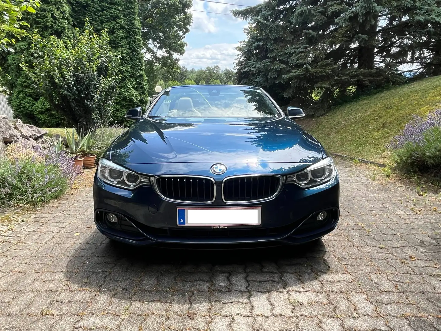 BMW 428 428i xDrive Cabrio Sport Line Aut. Sport Line Blau - 2