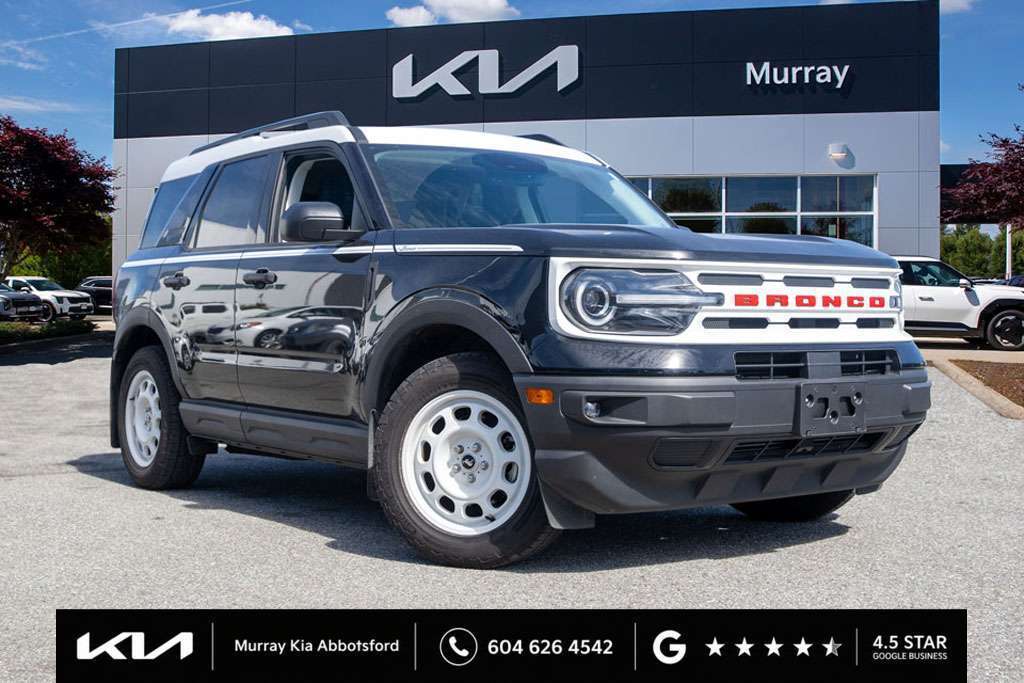 Shadow Black 2024 Ford Bronco Sport SUV / Crossover All-Wheel Drive Automatic