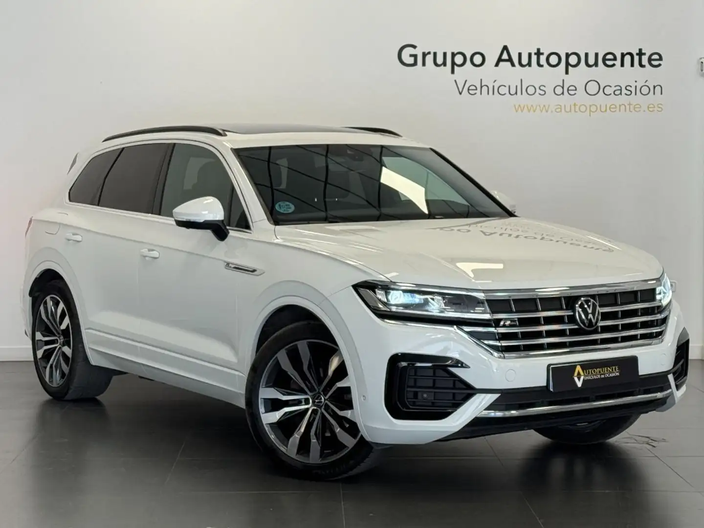 Volkswagen Touareg R LINE Blanco - 1