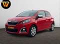 Peugeot 108 1.0 vti 70 style start-stop 1ere main entretien concession bluetooth limiteur clim Rouge - thumbnail 1
