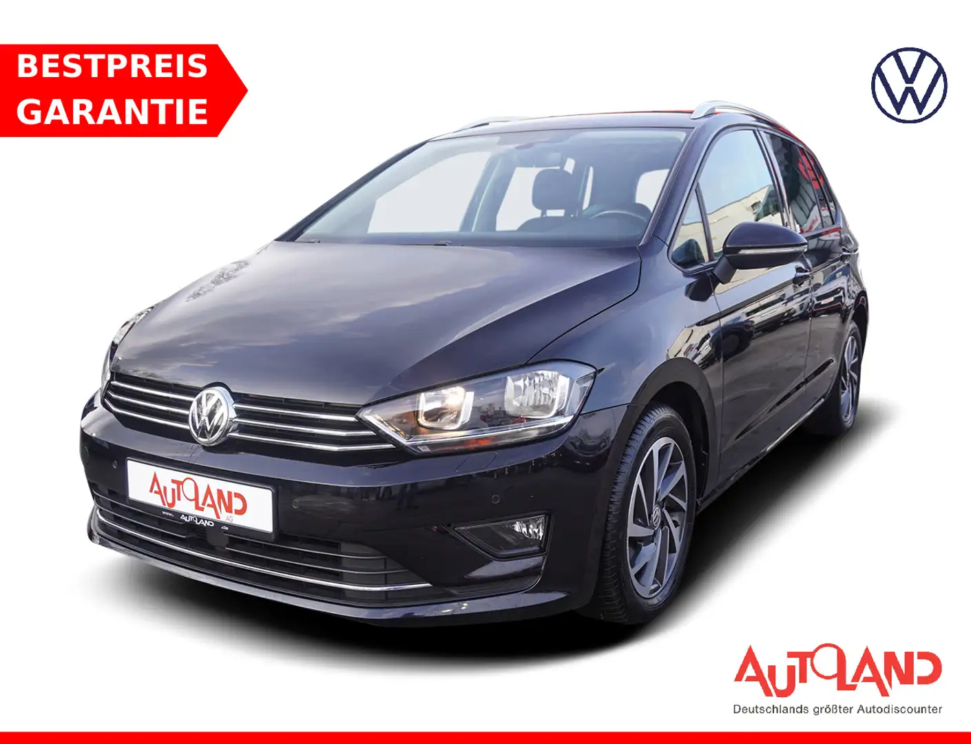 Volkswagen Golf Sportsvan ACC Navi Navi TV Sitzheizung PDC Schwarz - 1