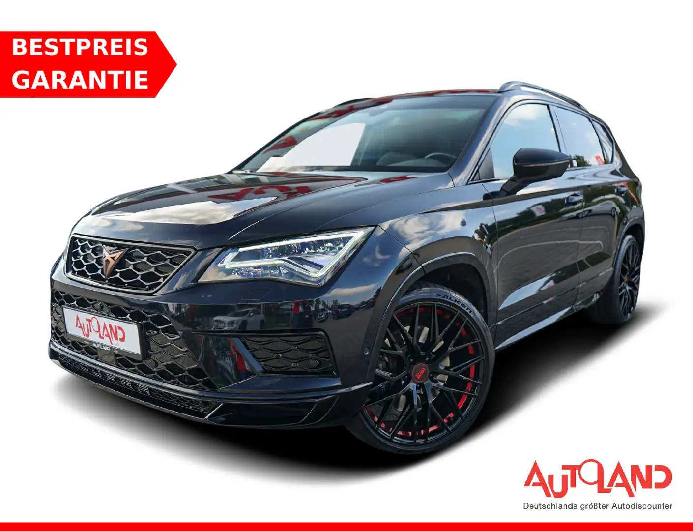 CUPRA Ateca 2.0 TSI DSG 4Drive LED Navi 360° ACC DAB Schwarz - 1