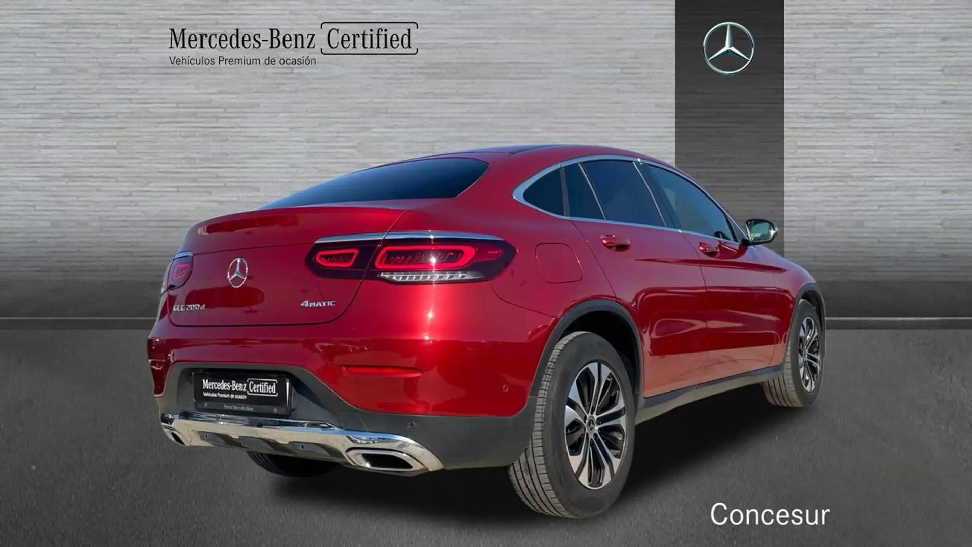 Mercedes-Benz GLC 200 d 4MATIC Rood - 2