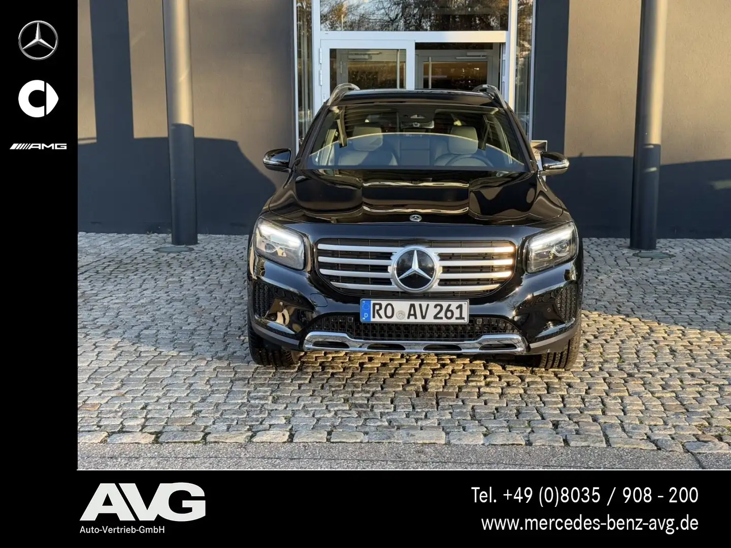 Mercedes-Benz GLB 200 GLB 200 d 4M Progressive Pano Multibeam Park RF Schwarz - 2