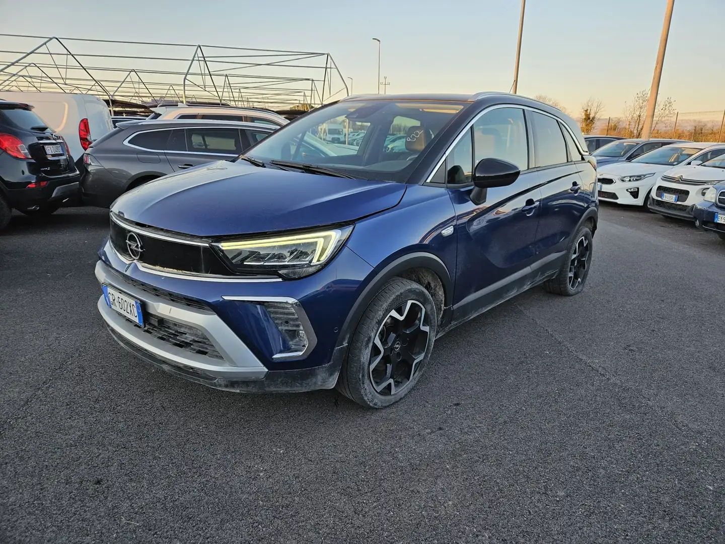 Opel Crossland Crossland 2021 1.2 Elegance s - GR602XC Blau - 2