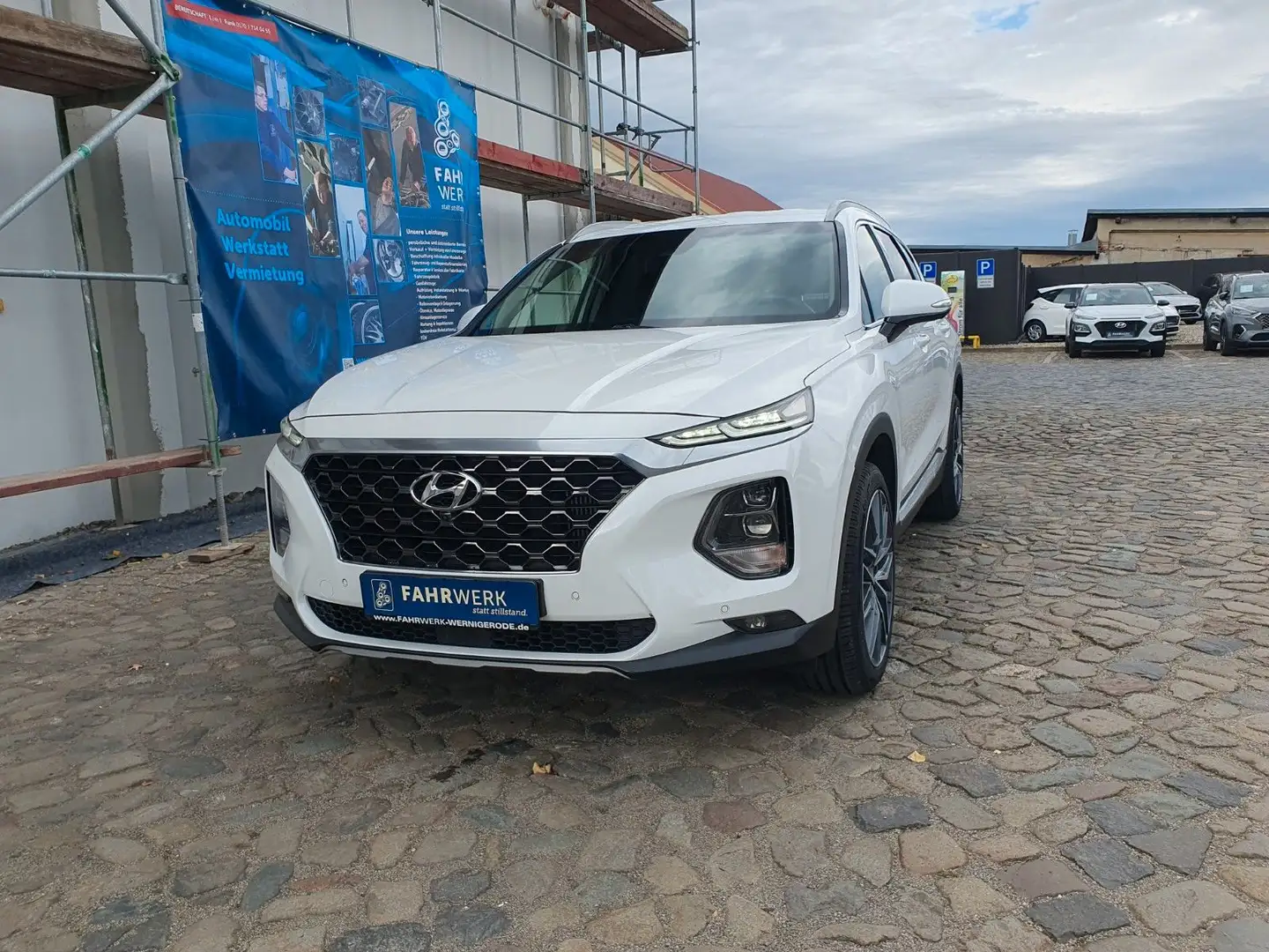 Hyundai SANTA FE 2.2 CRDi 4WD Premium 20"  *Top Zustand Weiß - 1