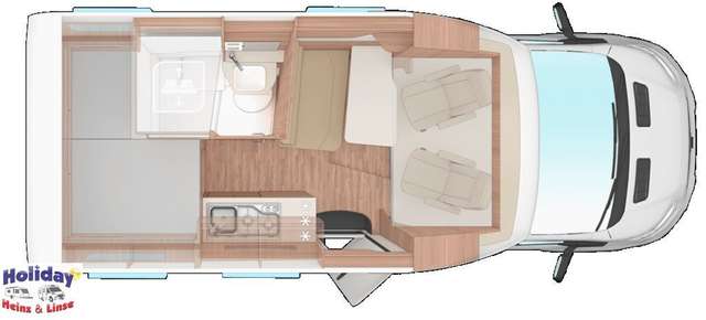 Weinsberg X-CURSION VAN 500 MQ 150 PS Automatik, 3, 5t