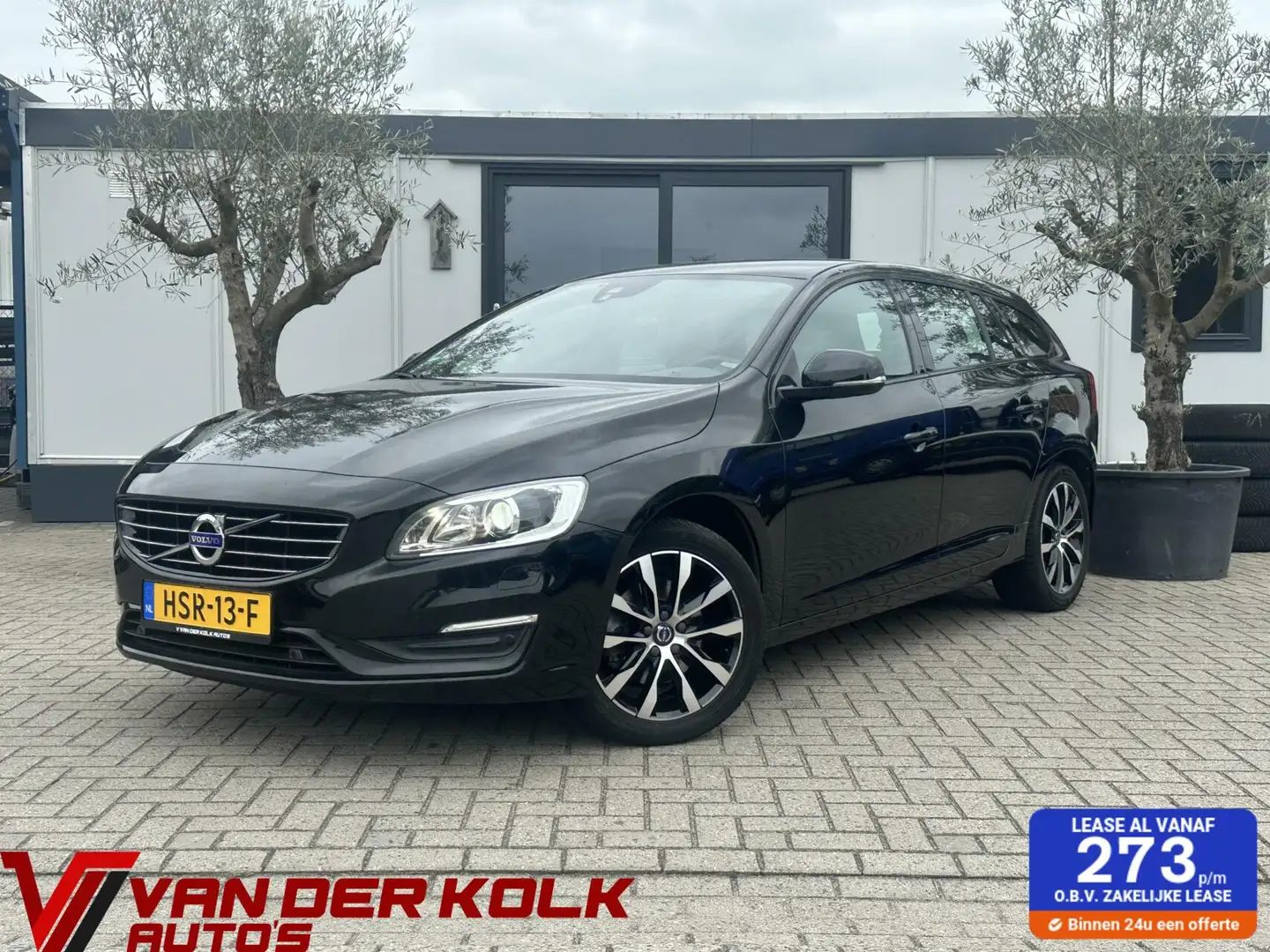 Volvo V60 2.0 T3 Xenium Navi Cruise Climate Leder Stoelverwa Чорний - 1