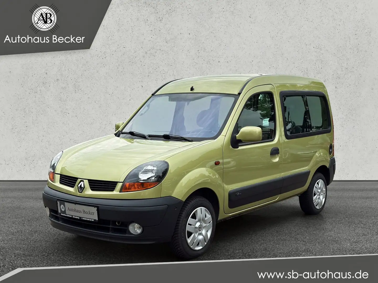 Renault Kangoo Kaleido+Behindertenumbau+KLIMA+RAMPE+PDC+ Vert - 1