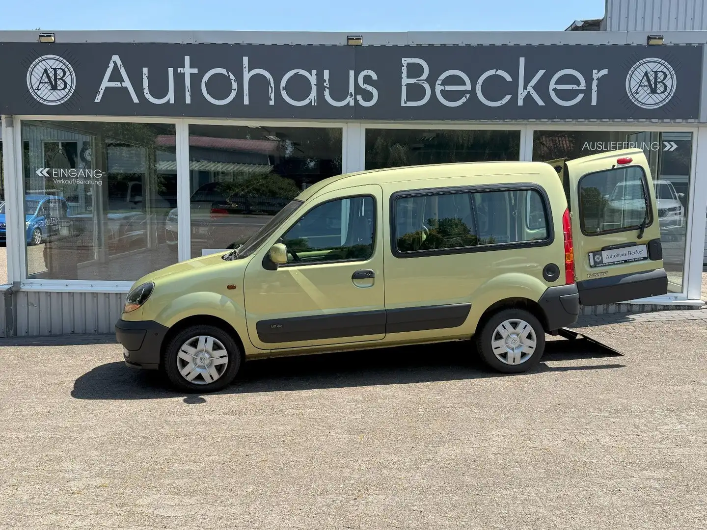 Renault Kangoo Kaleido+Behindertenumbau+KLIMA+RAMPE+PDC+ Vert - 1
