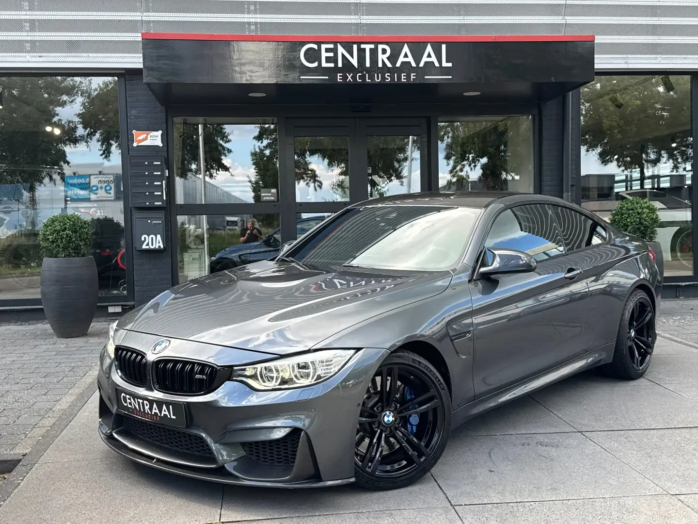 BMW M4 4-serie Coupé M4|Carbon|M-Performance|Head-Up|Memo Grijs - 1
