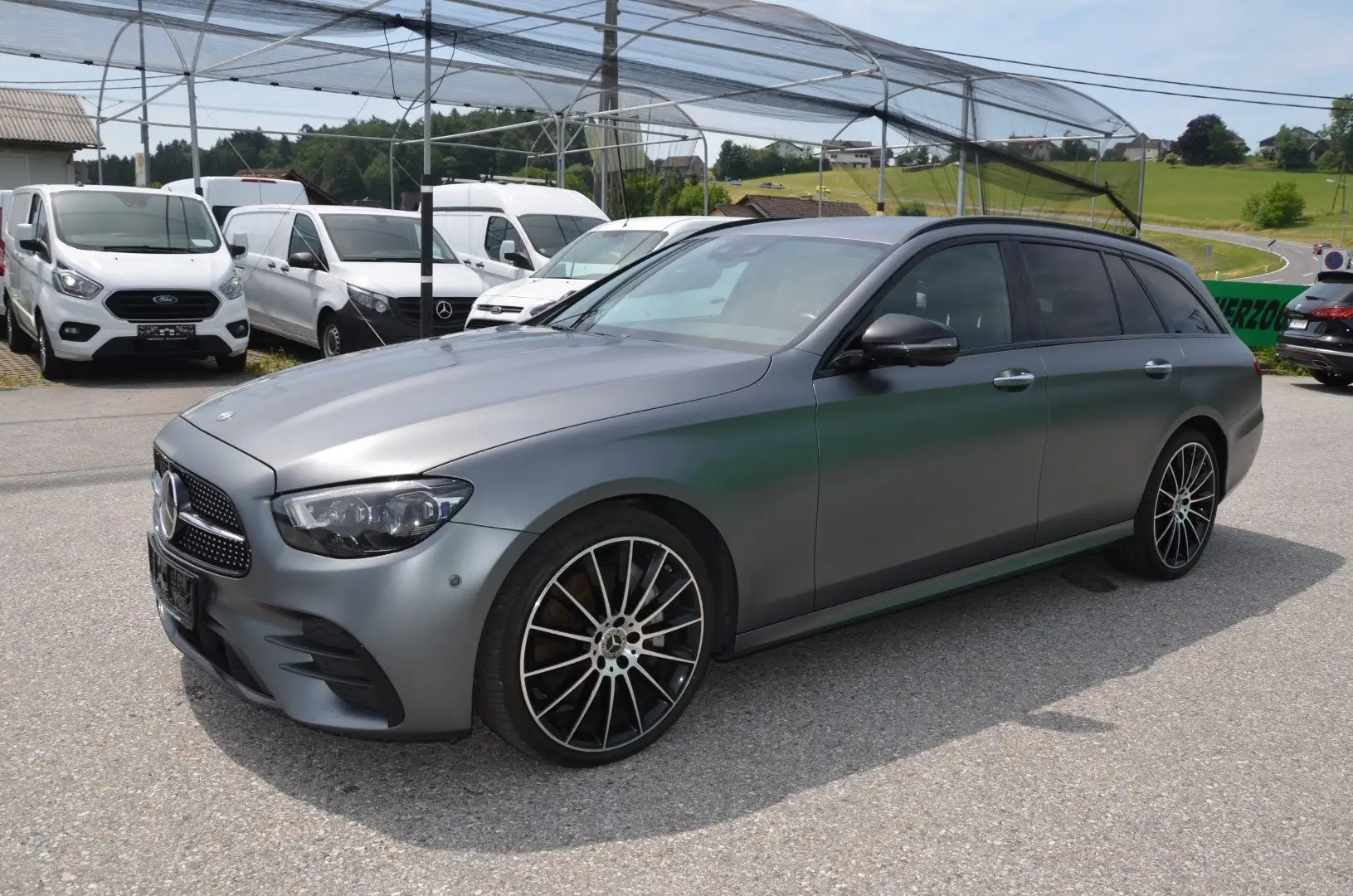 Mercedes-Benz E 400 E 400 d T 4Matic Aut. AMG-LINE LED LEDER VIRTUAL Grau - 2