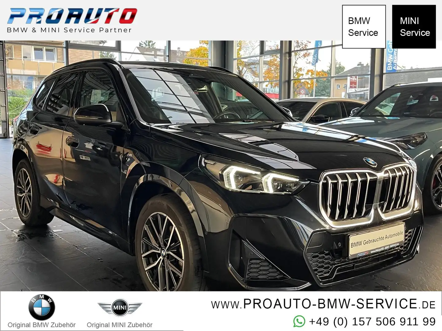 BMW X1 18i sDrive M Sport A-LED/AHK/Komf.Zg*Shadow Schwarz - 1
