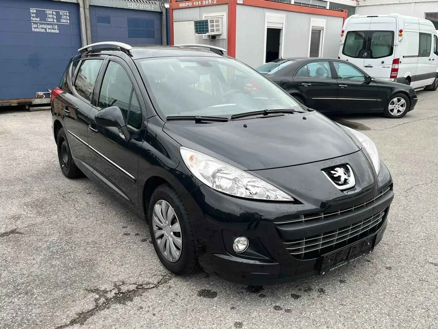 Peugeot 207 207Sw 1,4 Benzin 70 KW 95PS Klima Schwarz - 1