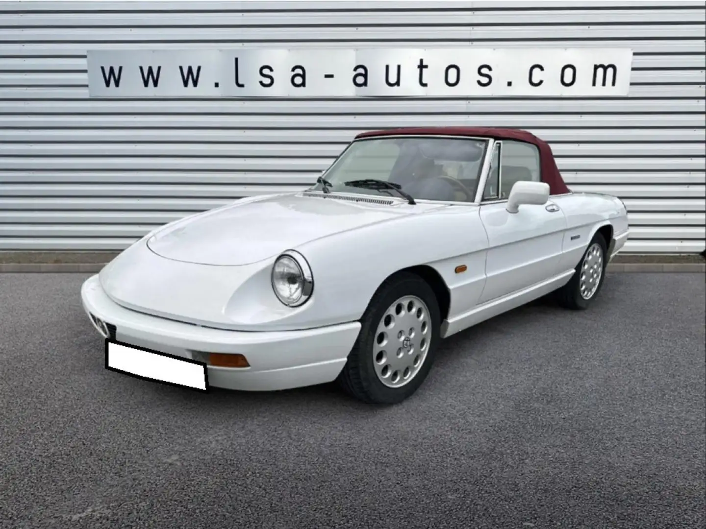 Alfa Romeo Spider 2.0 126 PHASE 2 White - 1