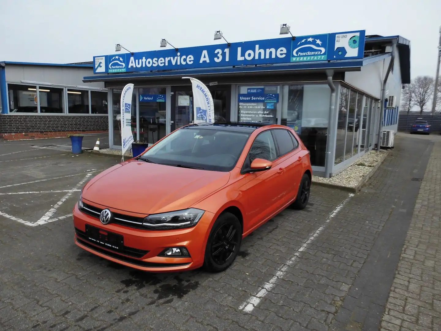 Volkswagen Polo VI Comfortline 1.6 TDI ACC Beats Pano Orange - 1