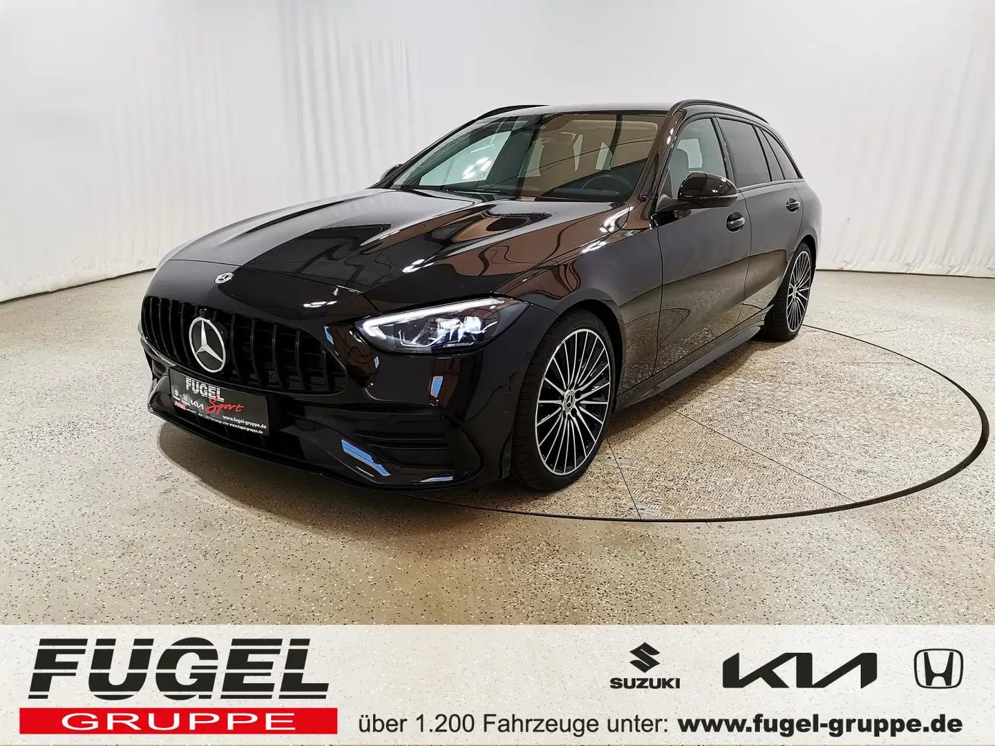 Mercedes-Benz C 300 d T-Modell AMG-Line LED|Navi|AHK|RFK Noir - 1