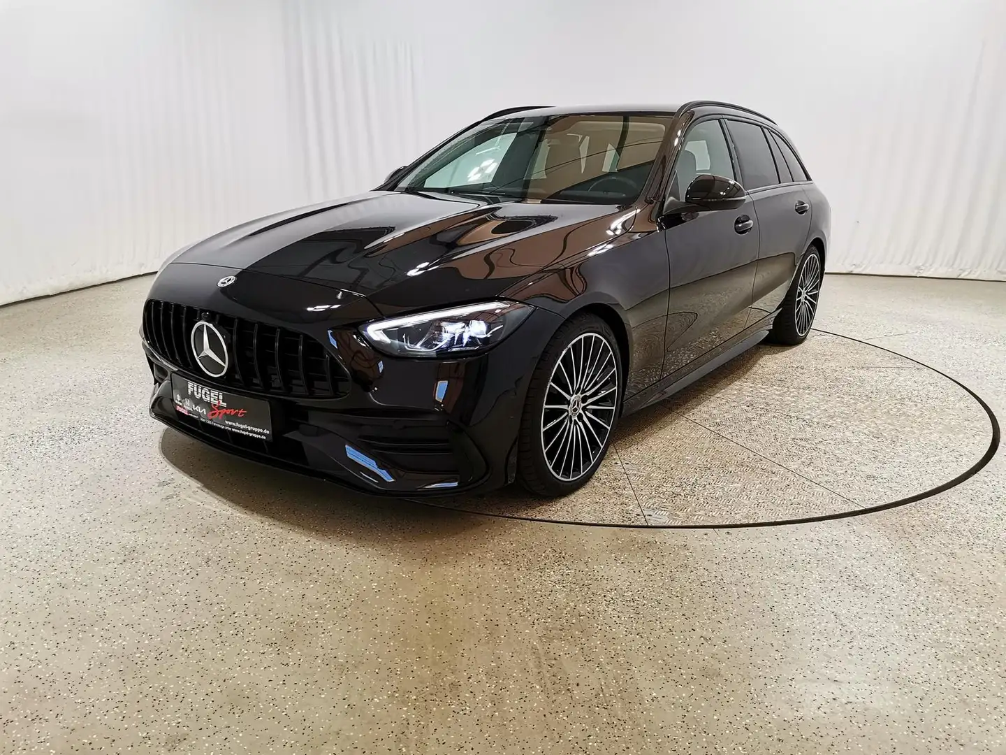 Mercedes-Benz C 300 d T-Modell AMG-Line LED|Navi|AHK|RFK Noir - 2