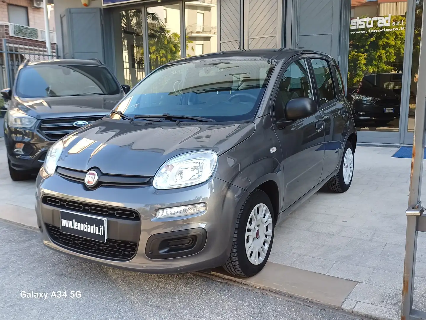 Fiat Panda Panda III 2016 1.0 hybrid Easy s Grigio - 2