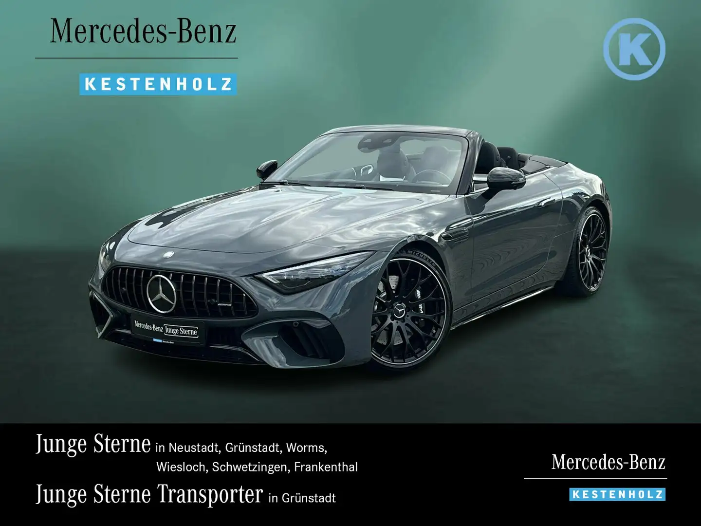 Mercedes-Benz SL 63 AMG SL 63 AMG DISTRO+LIFT+HUD+360°+BURME+EDW+MASSAGE Gris - 1