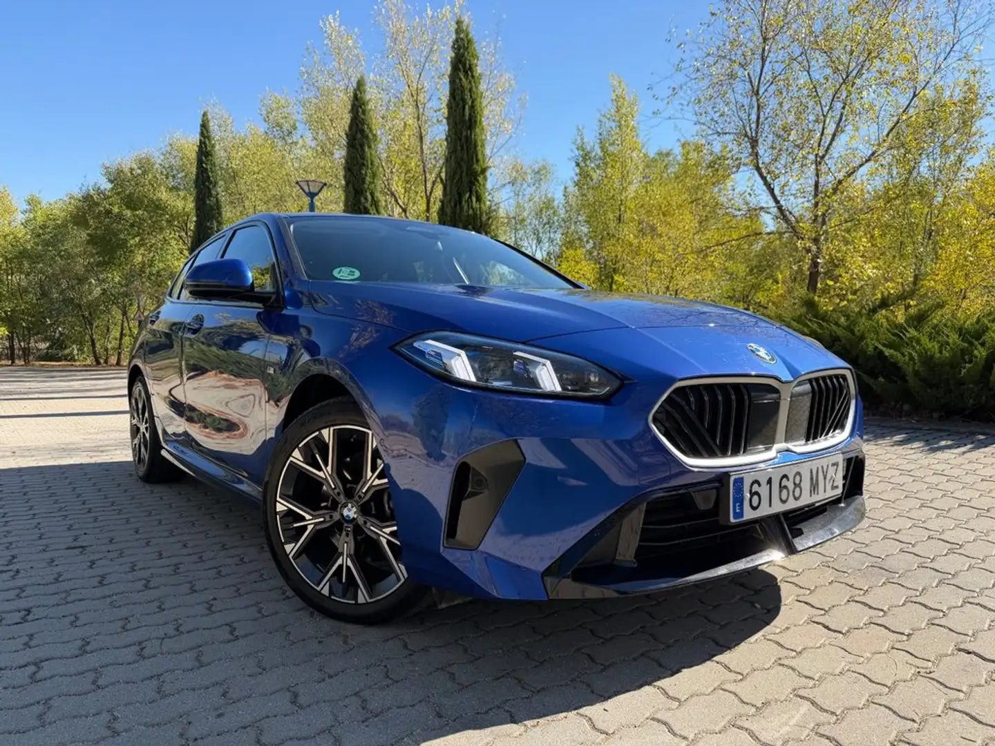 BMW 116 118d Bleu - 2