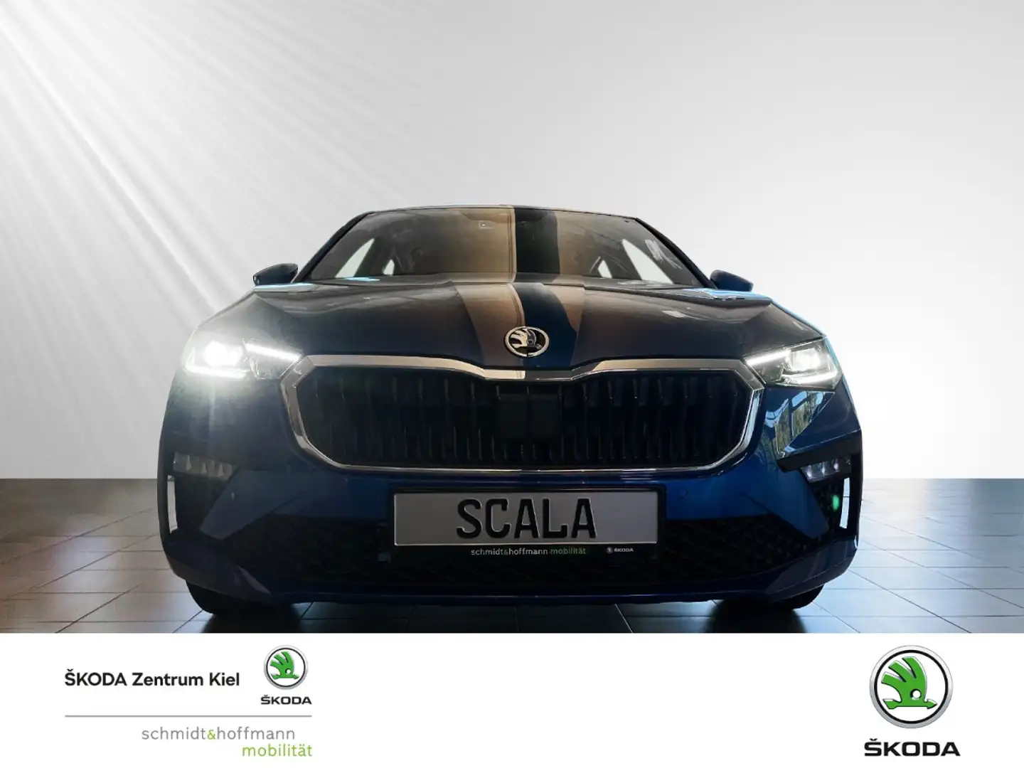Skoda Scala Drive 1,0 TSI 85 kW DSG Klima Rückfahrkamera Blau - 2
