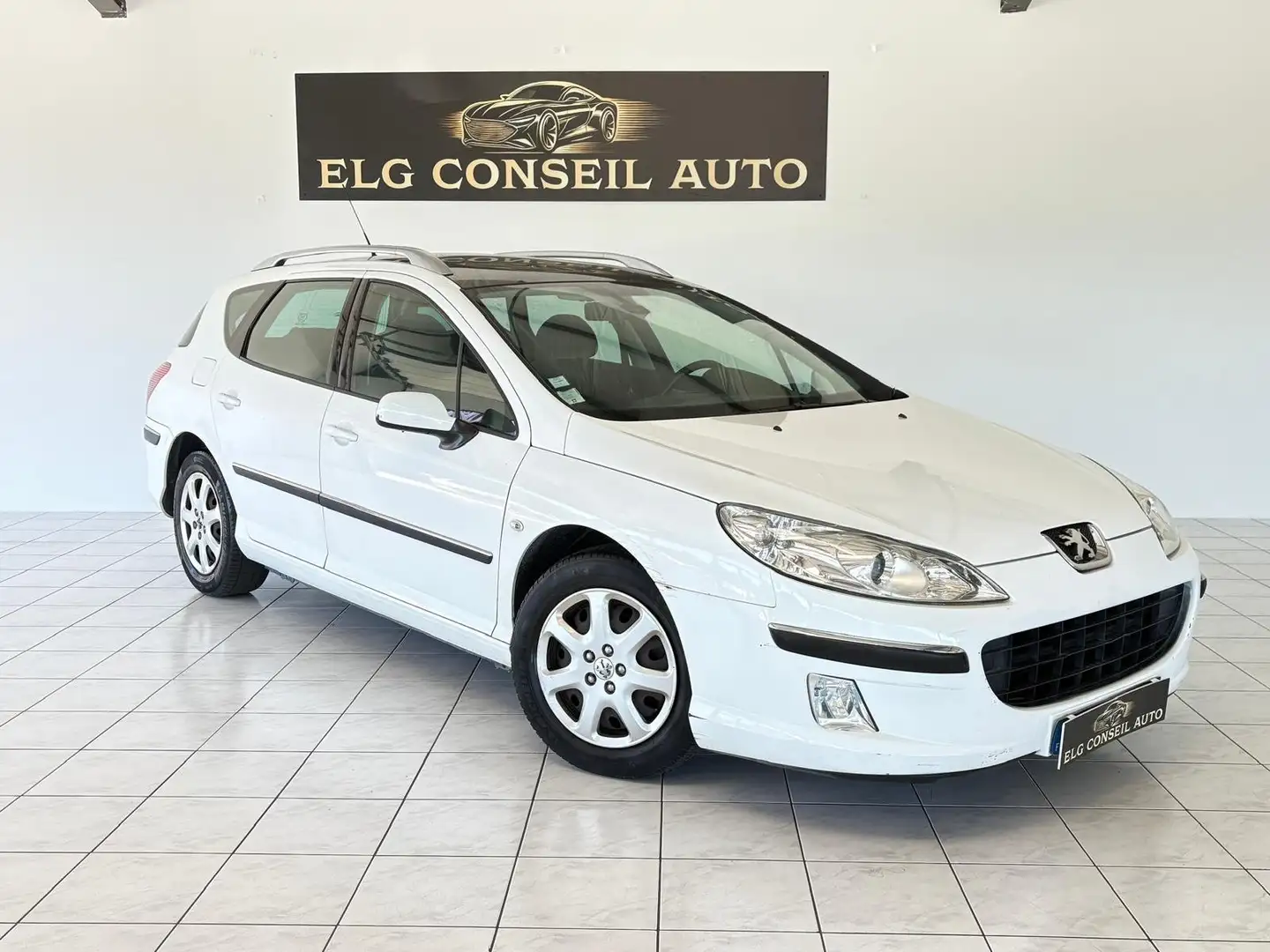 Peugeot 407 407 2.0 HDi 16v Exécutive Blanc - 1