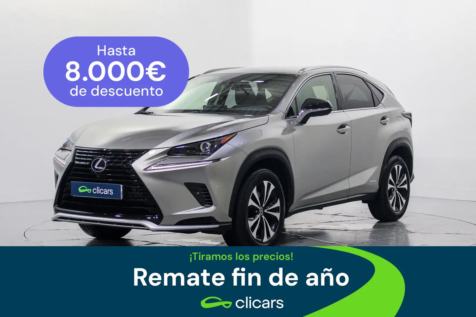 Lexus NX 300 300h Premium 2WD Gris - 1