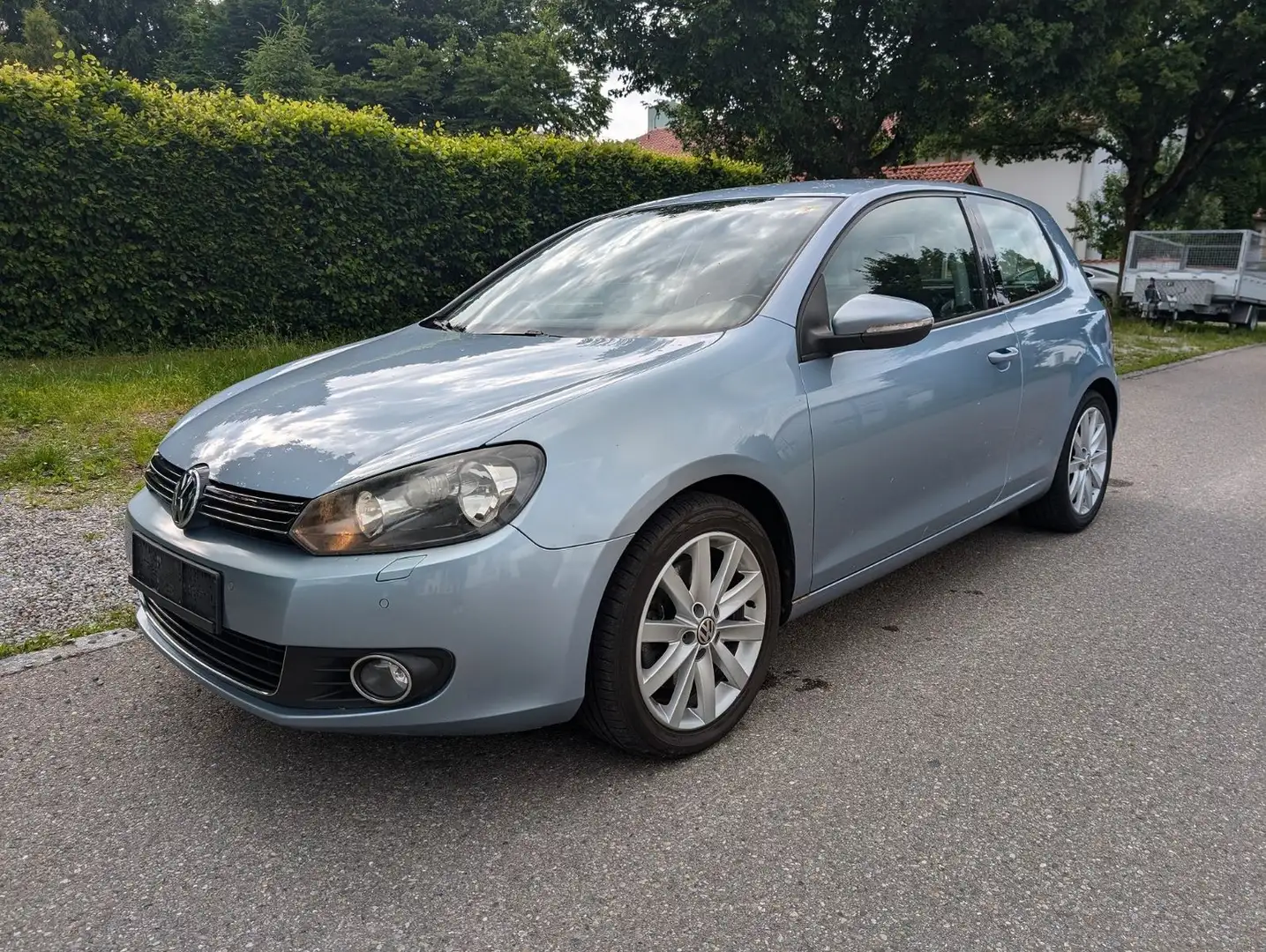 Volkswagen Golf VI Highline*1.HD*DSG*Klimaaut.*Tüv 7/26 Bleu - 1
