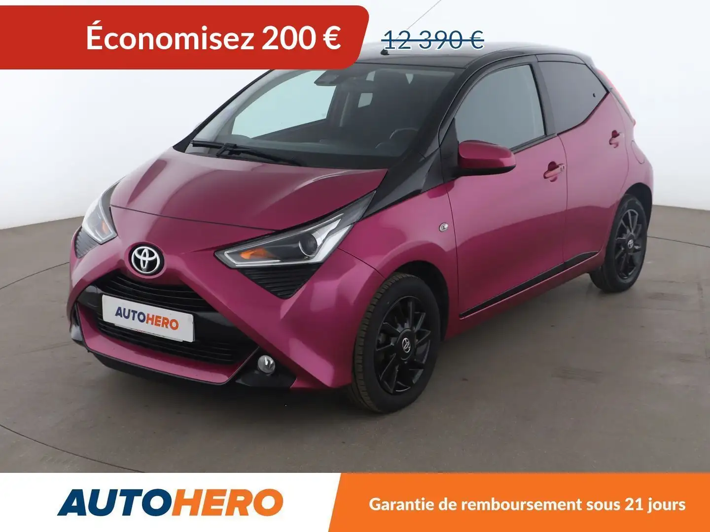 Toyota Aygo 1.0 VVT-i X-Cite X-Shift Violett - 1