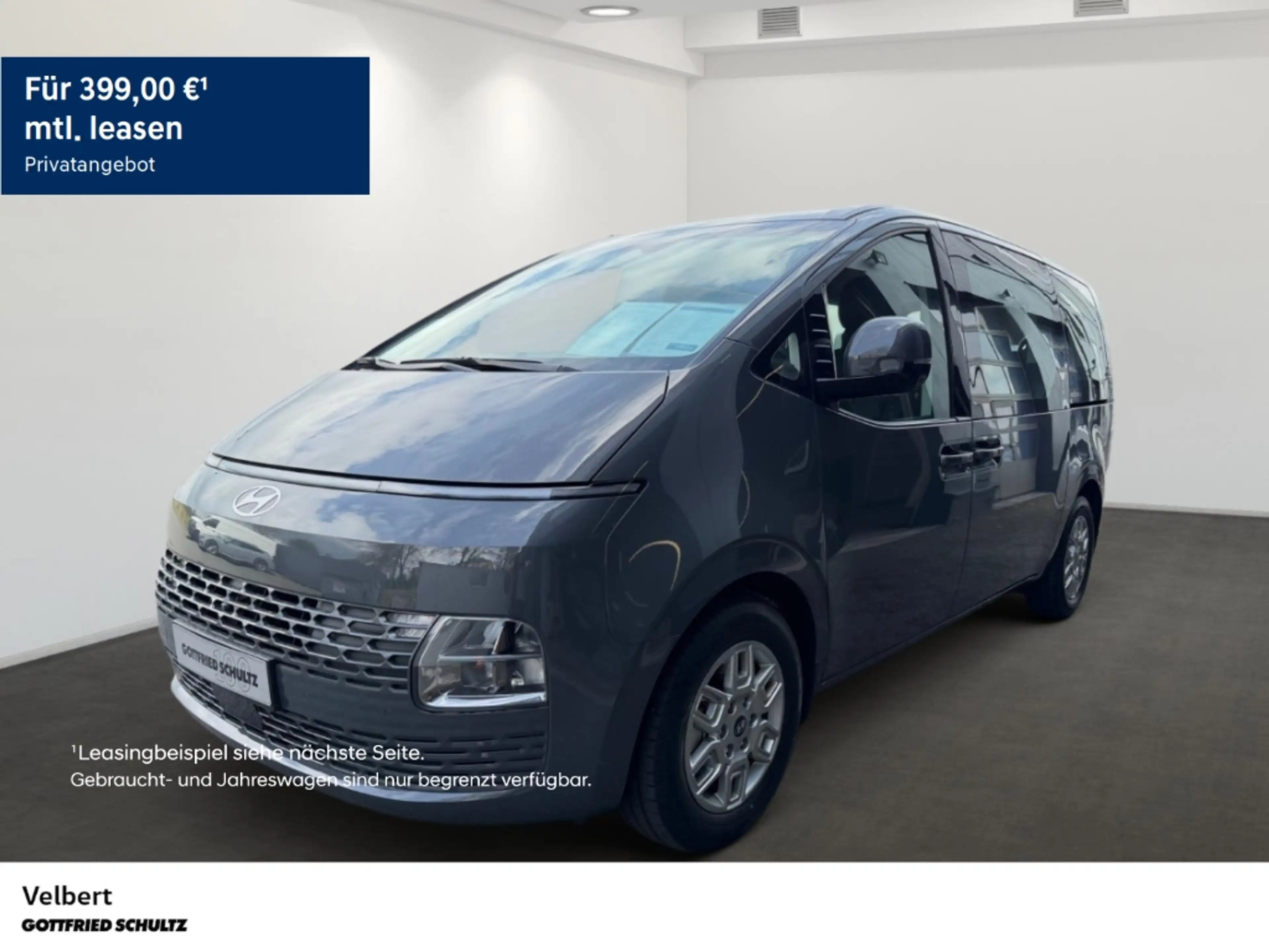 Hyundai STARIA HEV Trend 9-Sitzer 1.6 T-GDI Shuttle-Paket Park-Pa