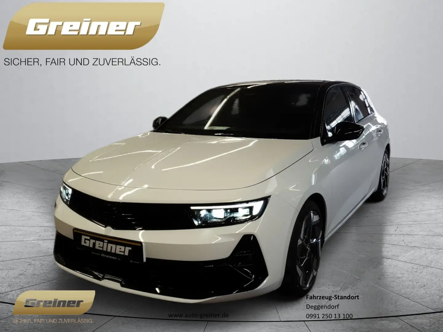 Opel Astra 5-trg. GSe PHEV INTELLILUX|NAVI|KAMERA Weiß - 1
