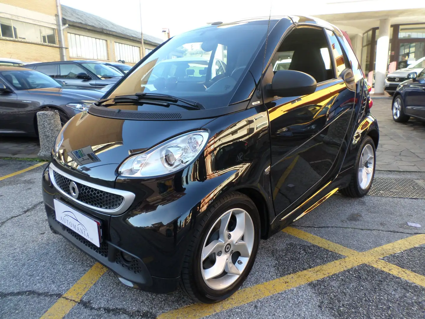 smart forTwo Cabrio 1.0 mhd Pulse 71cv FL Nero - 1