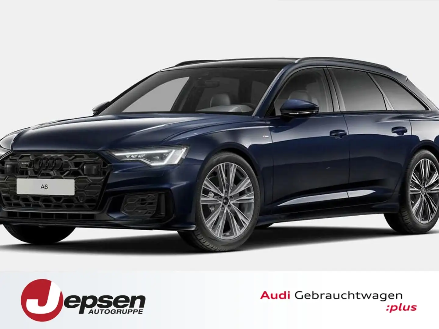 Audi A6 Avant Design S line 50 TDI qu. tiptr. PANO 20 Bleu - 1