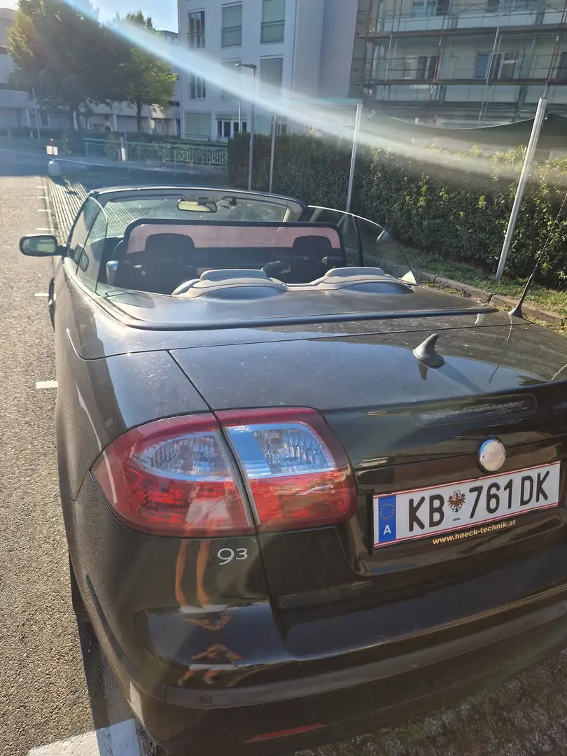 Saab 9-3 9-3 SE Cabrio 2,0 Turbo Ecopower Aut. SE Schwarz - 2