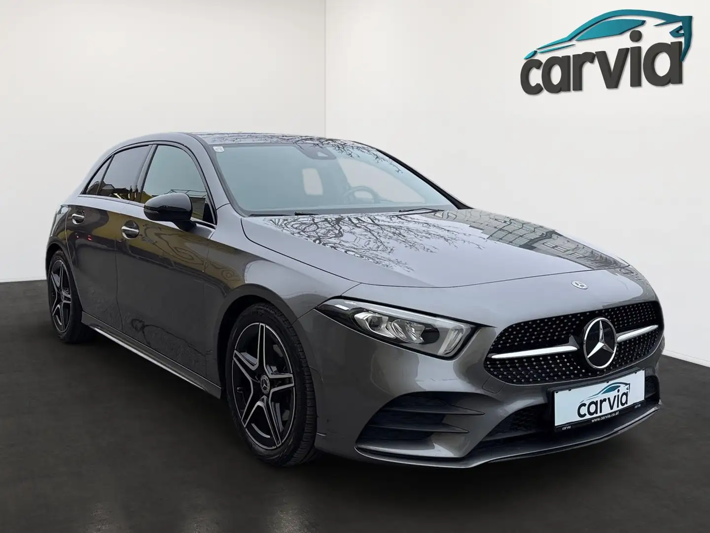 Mercedes-Benz A 200 d Aut. |AMG-Line|LED|RFK|SPURHALTEASSISTENT| Grau - 2