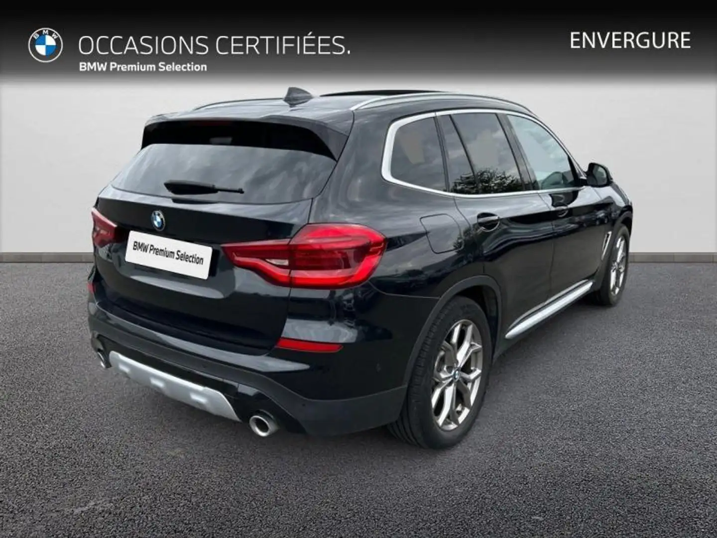 BMW X3 xDrive20dA 190ch xLine Euro6c Zwart - 2