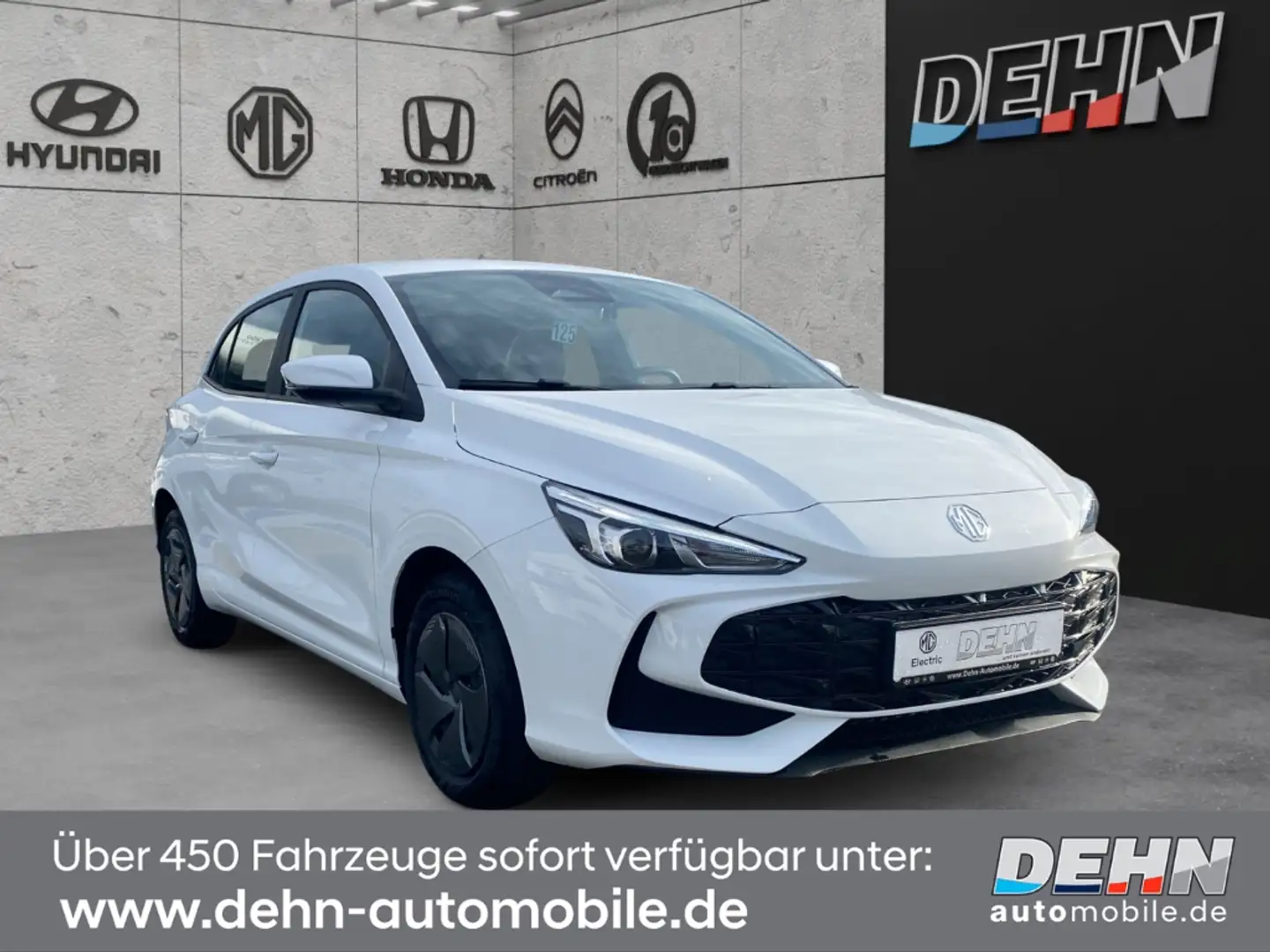 MG MG3 1.5l 2WD STANDARD Rückfahrkamera Klima PDC Weiß - 1