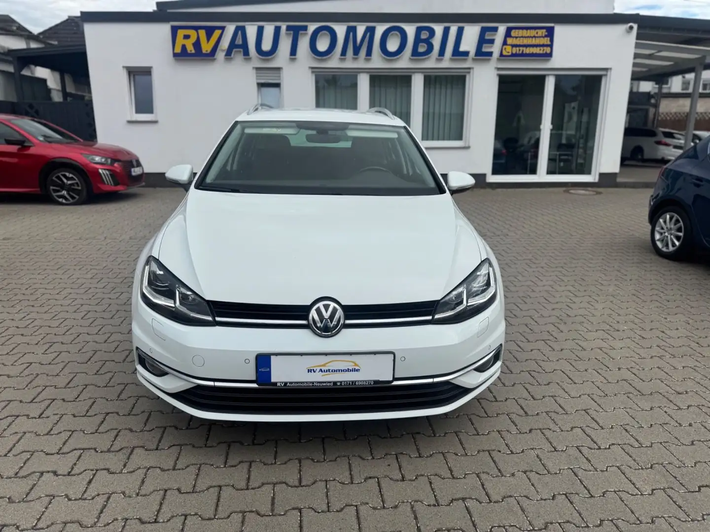 Volkswagen Golf VII Variant Highline BMT/Start-Stopp Blanc - 1