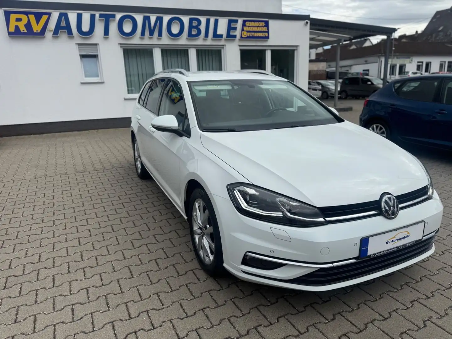 Volkswagen Golf VII Variant Highline BMT/Start-Stopp Blanc - 2