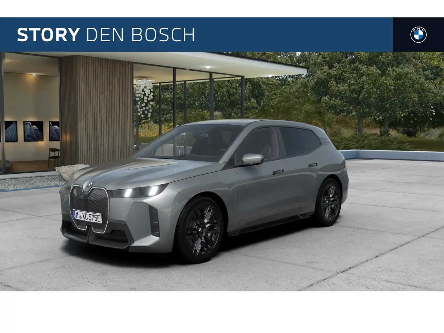 BMW iX xDrive45 M Sport / Trekhaak / Adaptief onderstel / Argintiu - 1