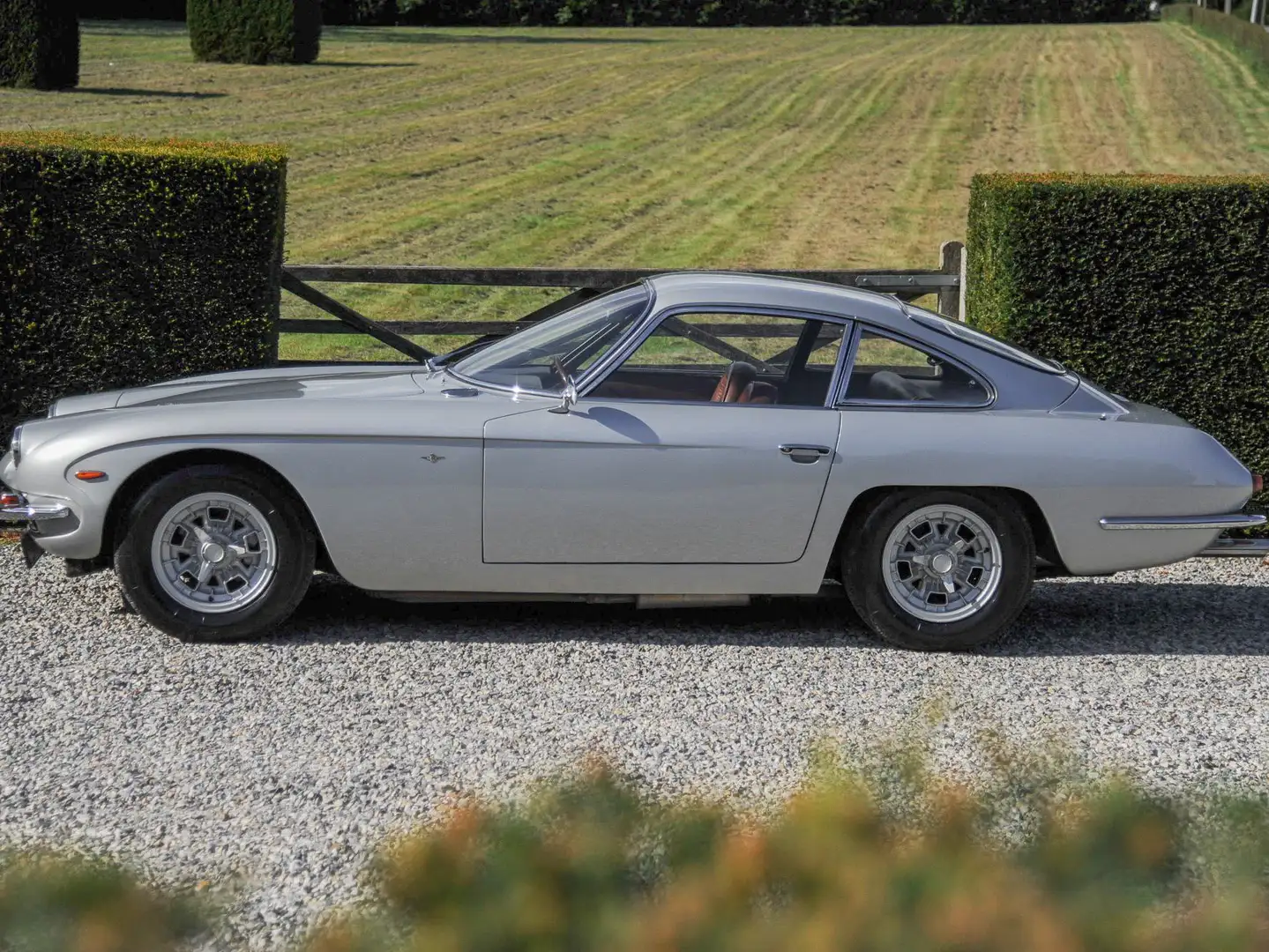 Lamborghini 400 GT 2+2 Touring Superleggera 1967 Plateado - 2