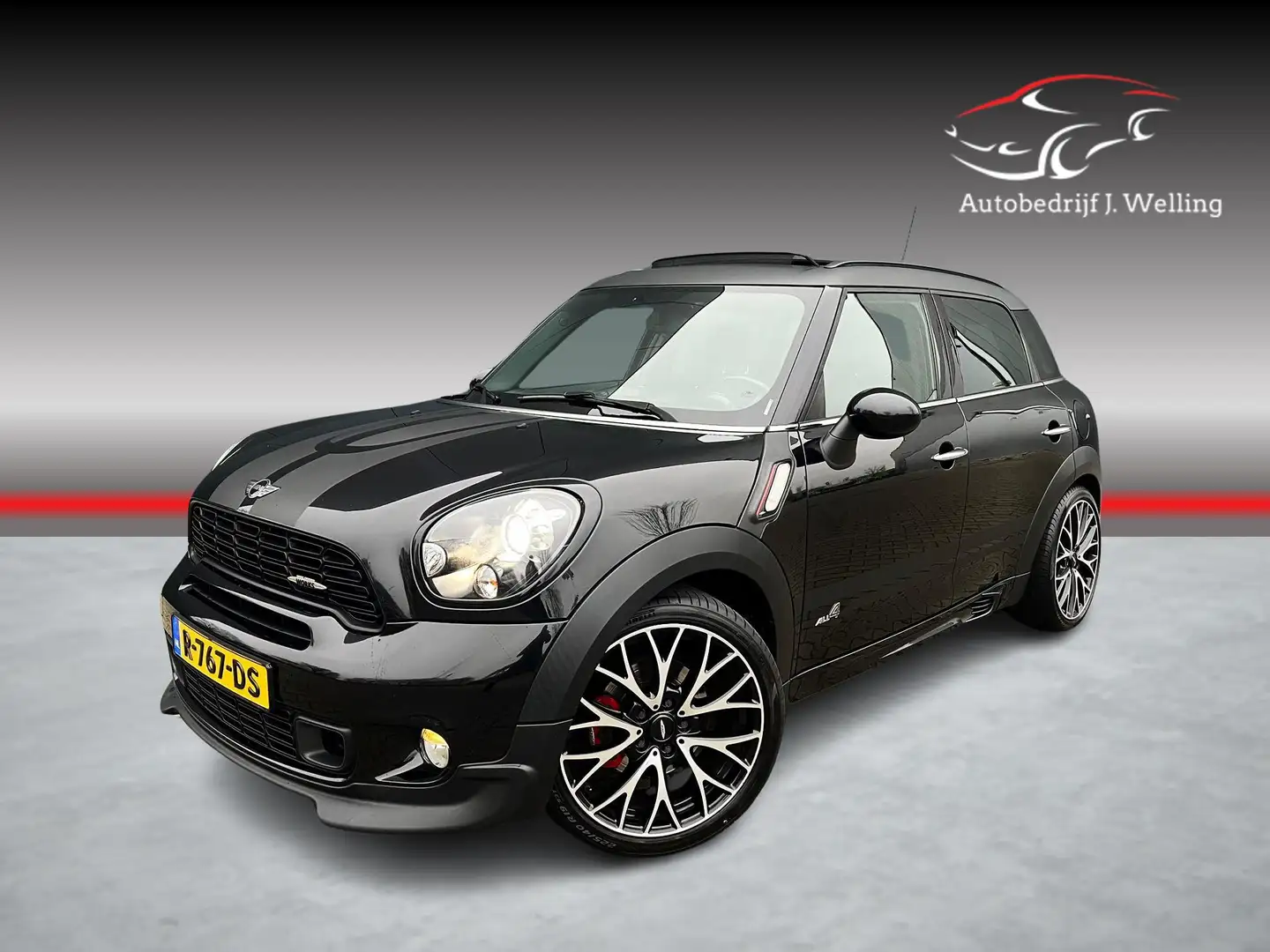 MINI John Cooper Works Countryman Mini 1.6 ALL4 Chili / panoramadak Schwarz - 1