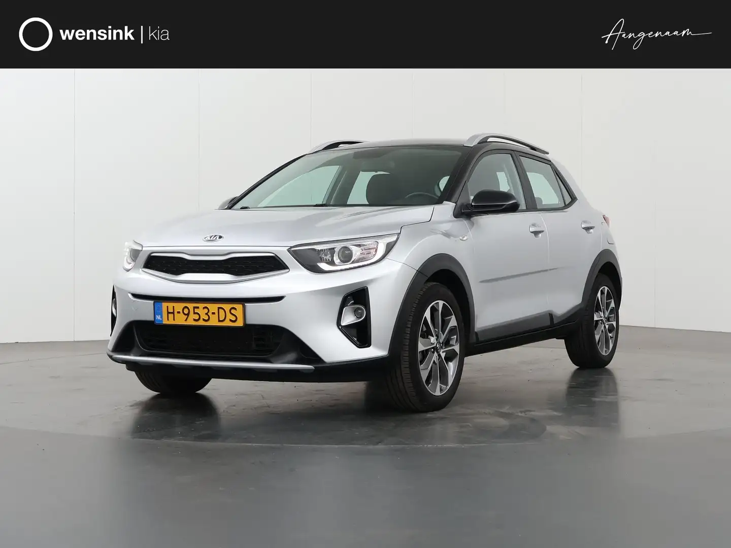 Kia Stonic 1.0 T-GDi DynamicLine | Navigatie | Apple Carplay/ Gri - 1