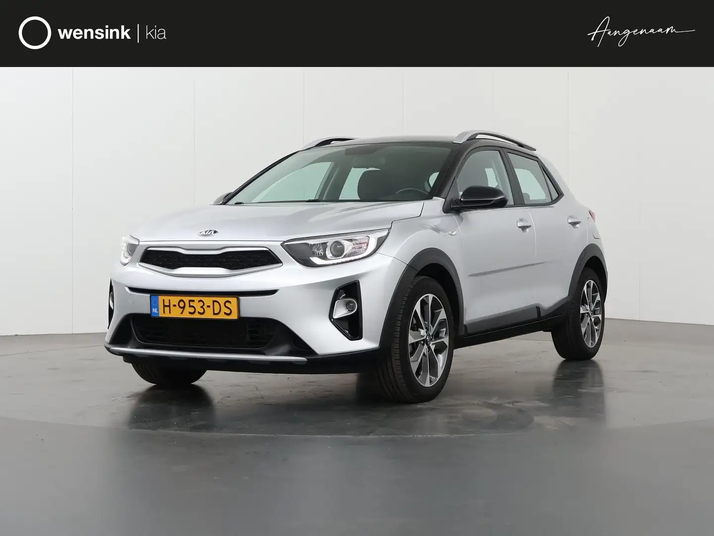 Kia Stonic 1.0 T-GDi DynamicLine | Navigatie | Apple Carplay/ Gris - 1