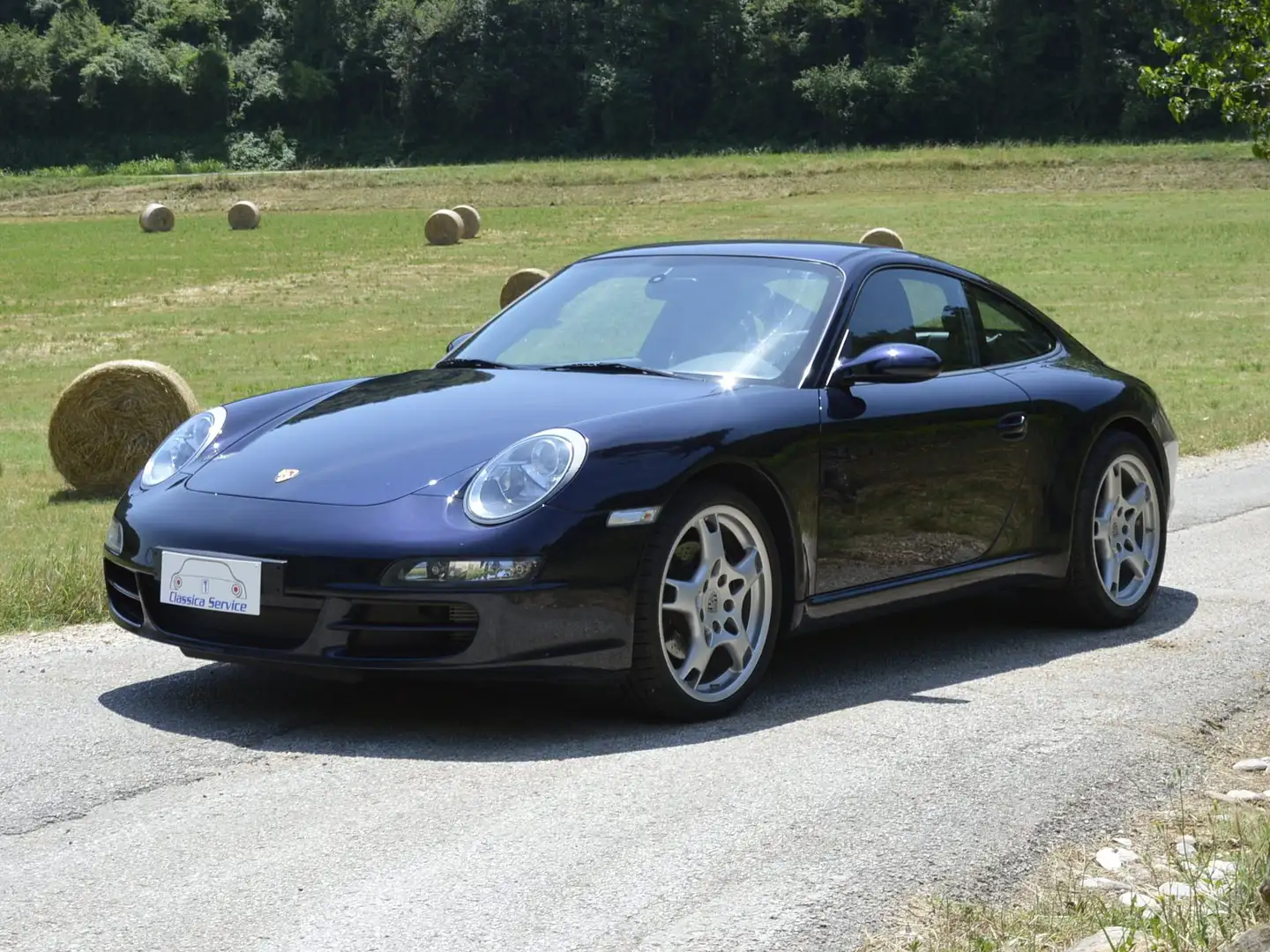 Porsche 997 Carrera 2  MANULALE 6 M. CERT. A.S.I. Bleu - 1