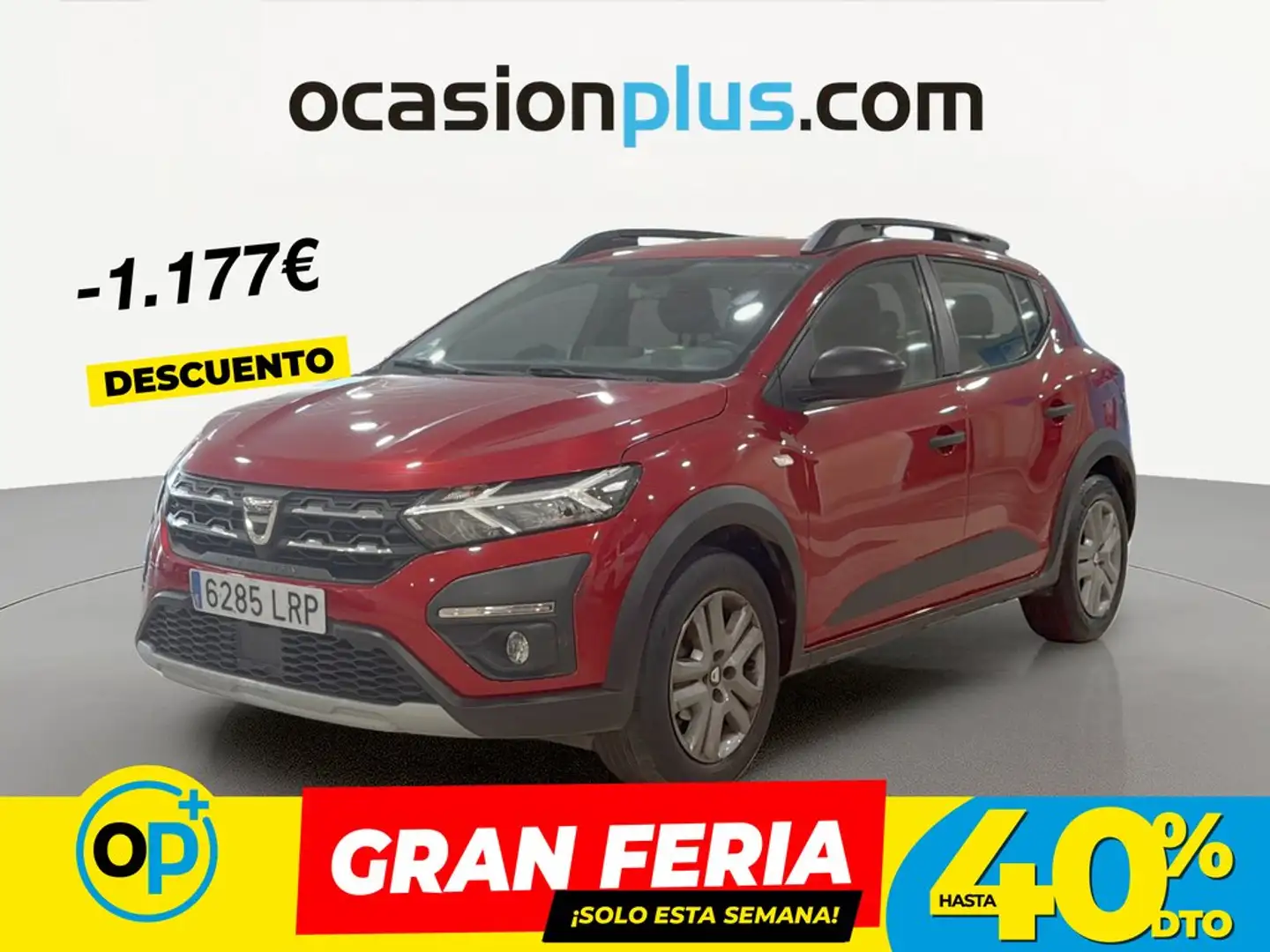 Dacia Sandero Stepway TCe Essential 67kW Rojo - 1